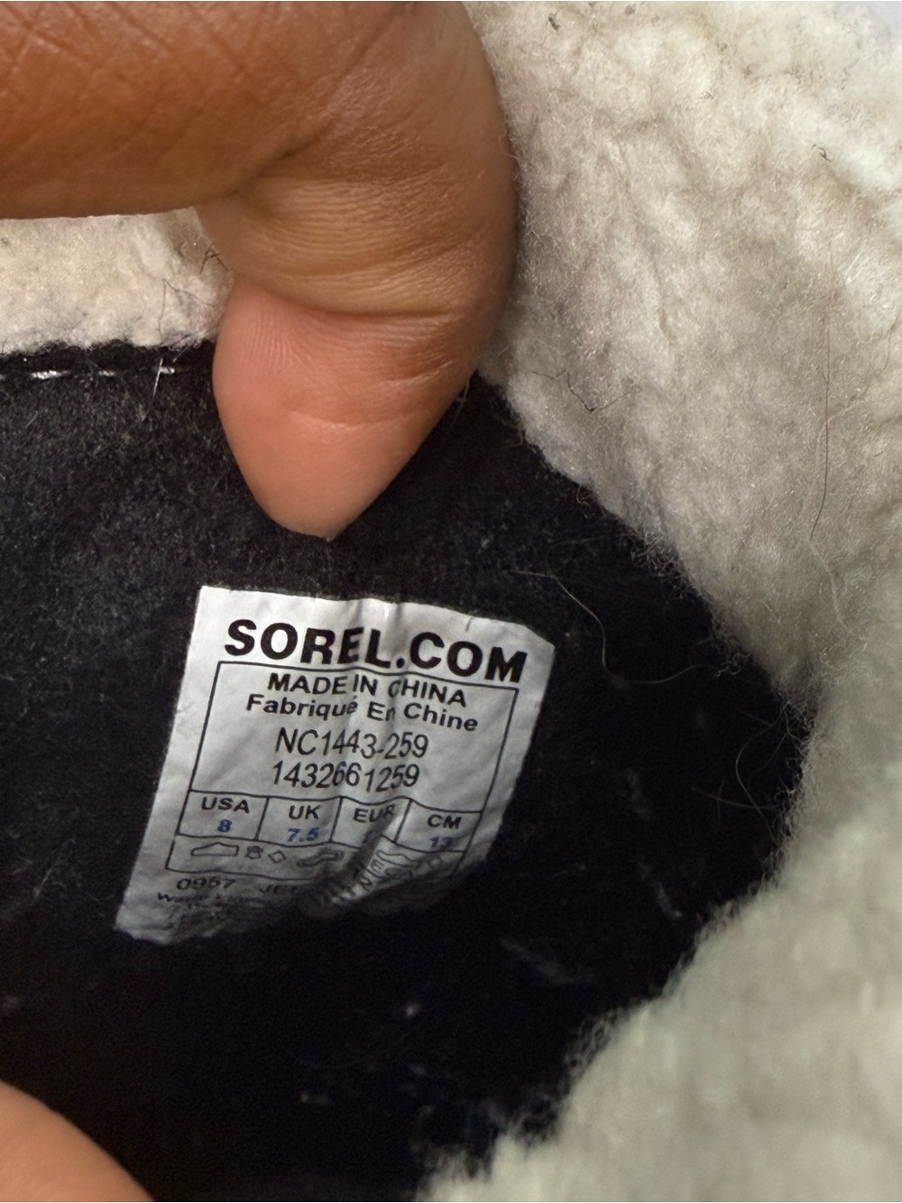 Sorel Yoot Pac Kids Waterproof Faux Fur Snow Boots Brown/Black US 8 - Picture 5 of 5